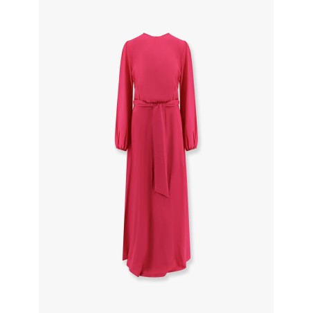 Basila rayon long dress with belt
