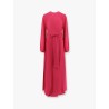 Basila rayon long dress with belt