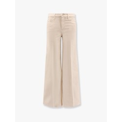 The roller fray stretch cotton trouser