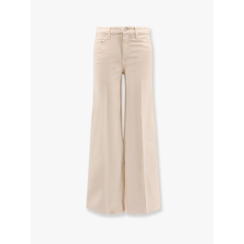 The roller fray stretch cotton trouser