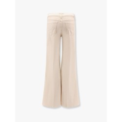 The roller fray stretch cotton trouser