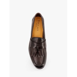 Leather loafer with iconic tassels