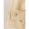 Margherita nylon trench coat with belt