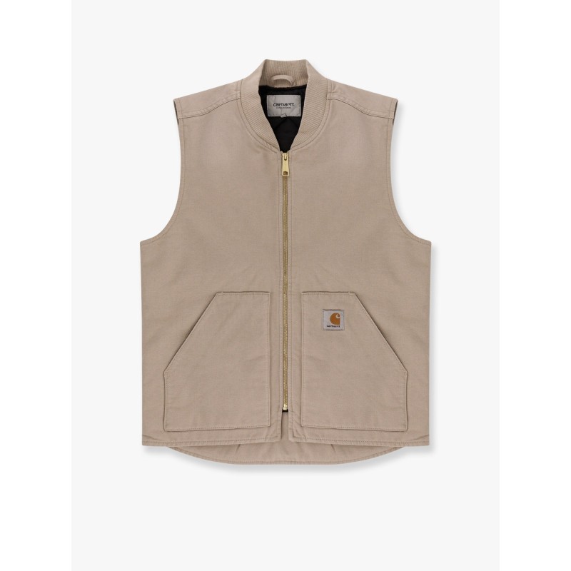 Organic cotton padded vest