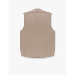 Organic cotton padded vest