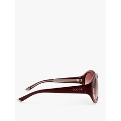 Gucci rosso ancora rounded sunglasses