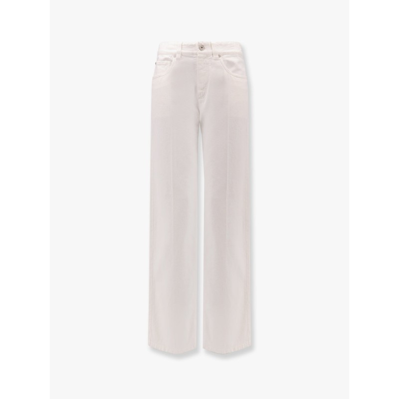 Contemporary loose jean-full lenght denim trouser