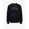 Cotton sweatshirt with logo on the front