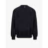 Cotton sweatshirt with logo on the front