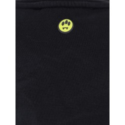 Cotton sweatshirt with logo on the front