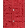 Azul embroidered cotton top