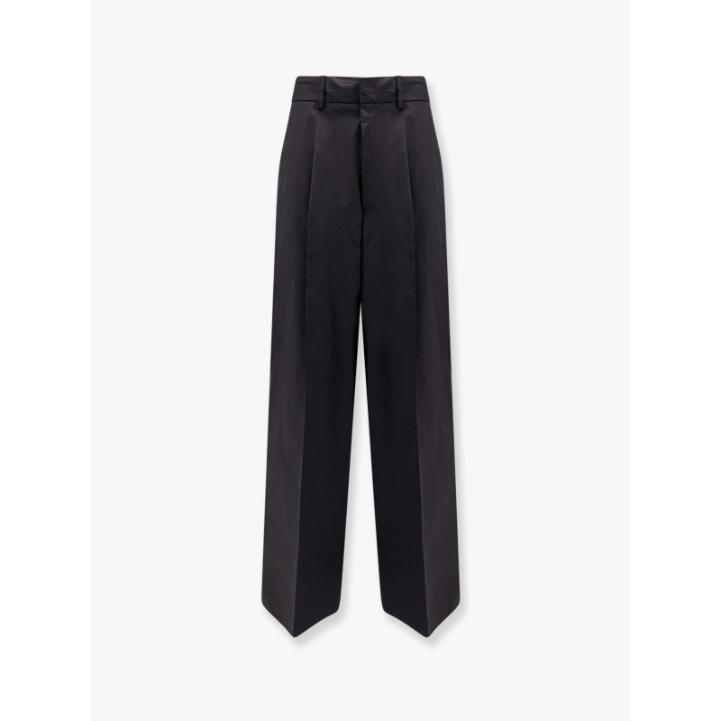 Cotton trouser with pinces