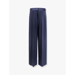 Satin wide trouser