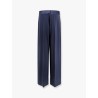 Satin wide trouser