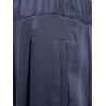 Satin wide trouser