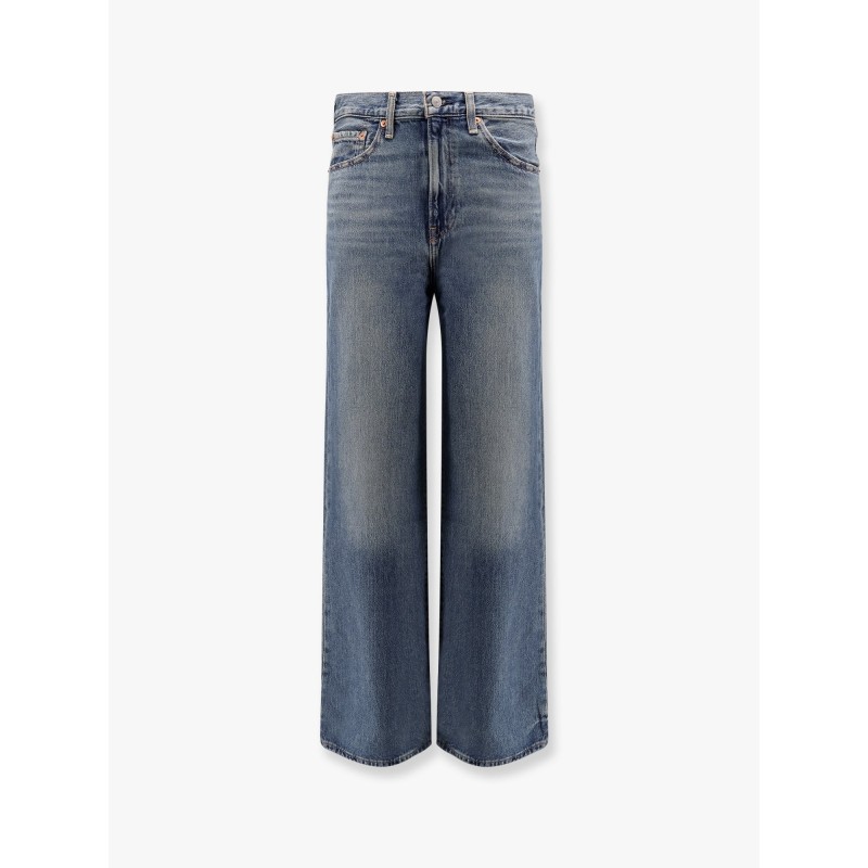 Ribcage wide leg jeans