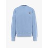 Cotton sweatshirt with washed out effect
