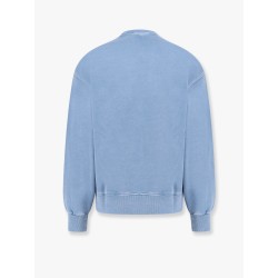 Cotton sweatshirt with washed out effect