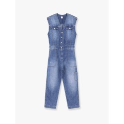 Tanzania light denim jumpsuit