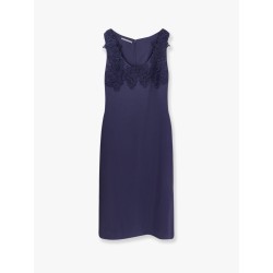Dress with lace profile