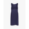 Dress with lace profile