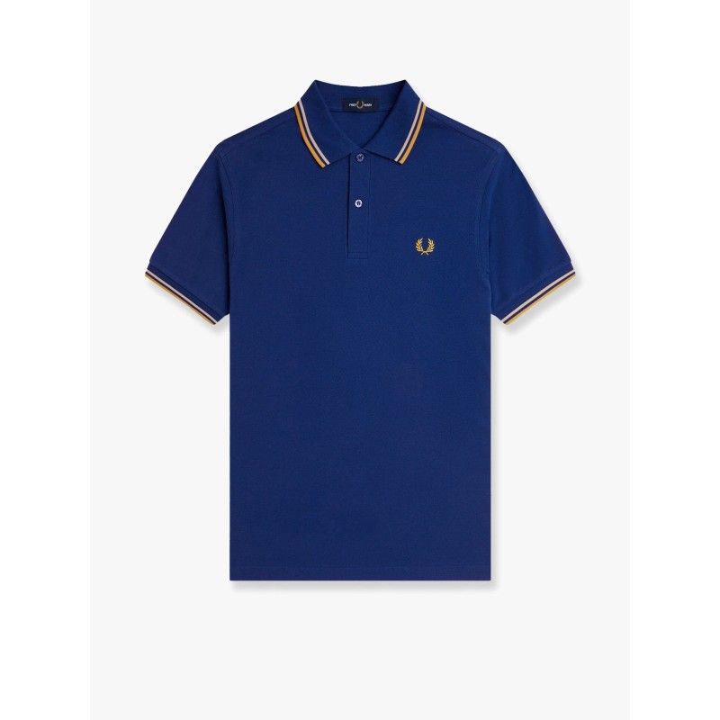 Classic polo shirt with logo embroidery