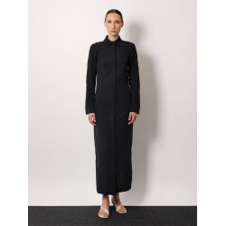 Rovigo max mara sfilata rippled fabric long dress
