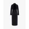 Rovigo max mara sfilata rippled fabric long dress