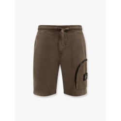 Cotton jogger bermuda shorts