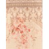 Illuminate linen pencil midi skirt with floral print
