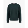 Wool sweater with embroidered logo on the front