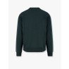 Wool sweater with embroidered logo on the front