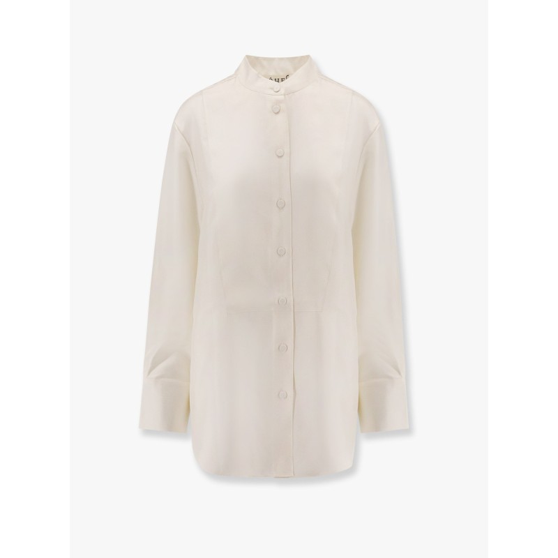 Tuxedo silk shirt