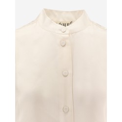 Tuxedo silk shirt