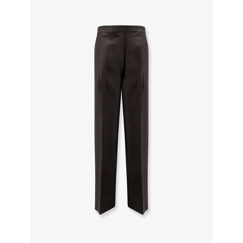 Linen trouser with pinces