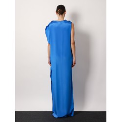 Odessa silk long dress