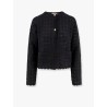 Embroidered cotton cardigan