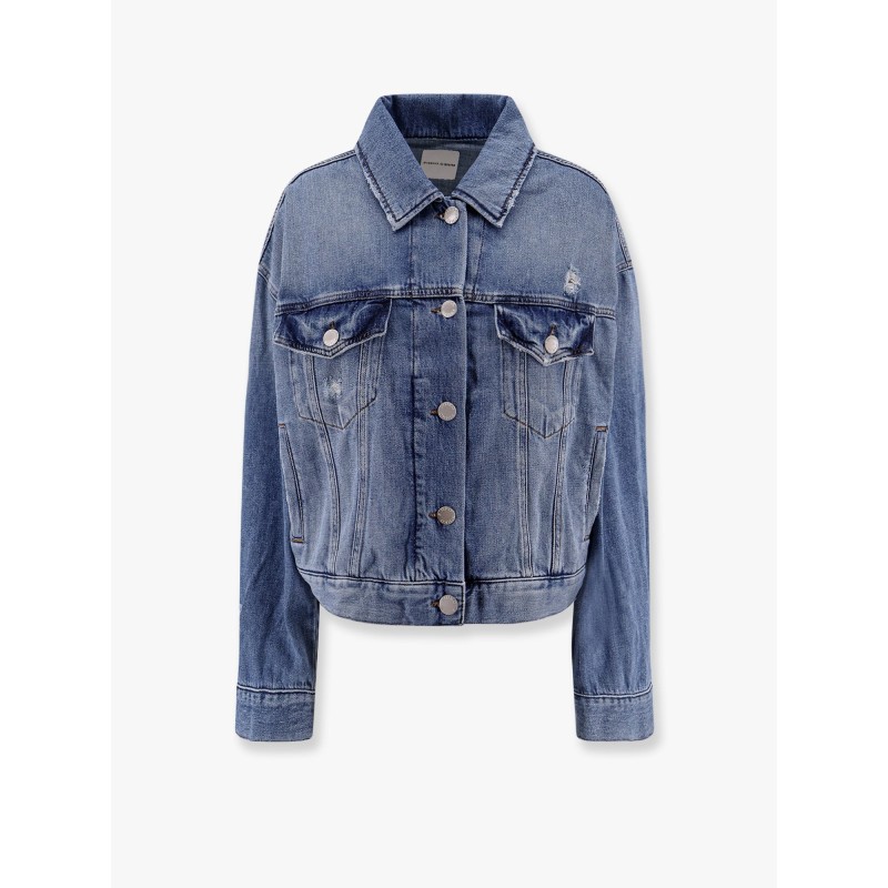 Gaborone crop fit denim jacket