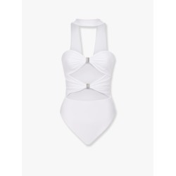 Satin body with rhinestones