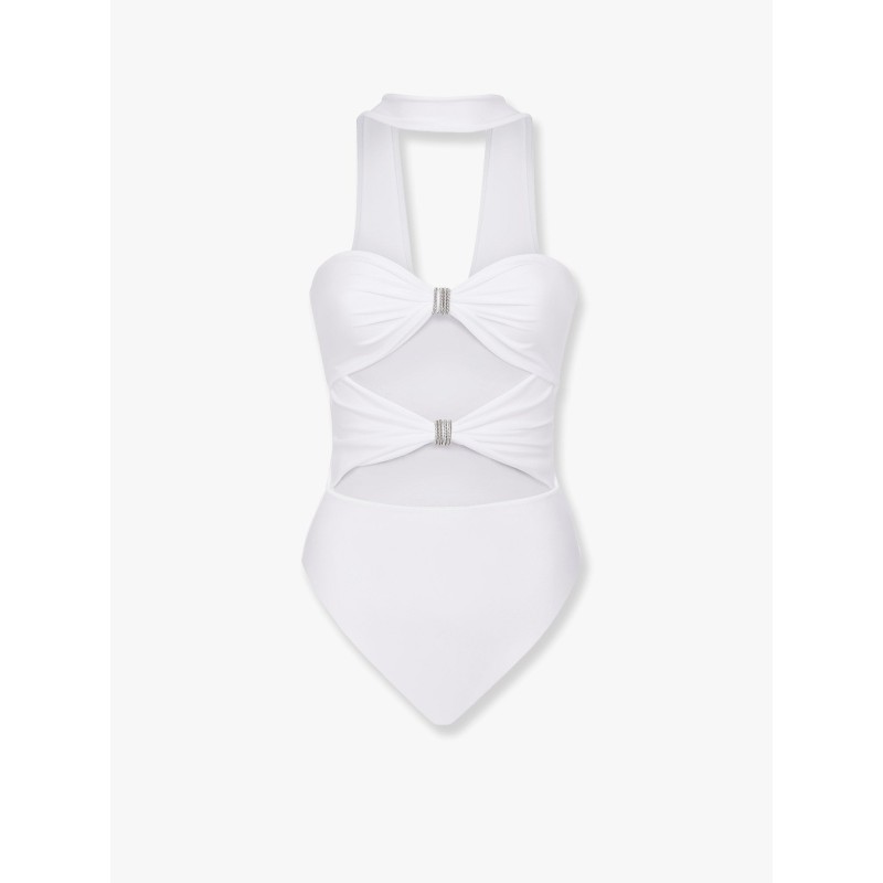 Satin body with rhinestones