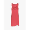 Dress with lace profile
