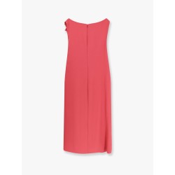 Dress with lace profile