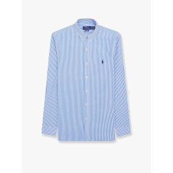 Striped stretch cotton shirt