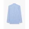 Striped stretch cotton shirt