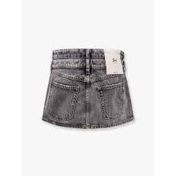 Celine denim mini skirt with used effect