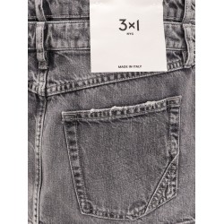 Celine denim mini skirt with used effect