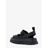 Rubber sandals with ugg embossed detail