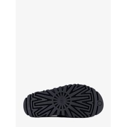 Rubber sandals with ugg embossed detail