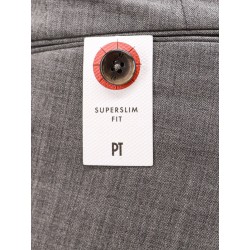 Stretch virgin wool trouser