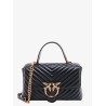 Love lady matelassé leather handbag with love birds buckle